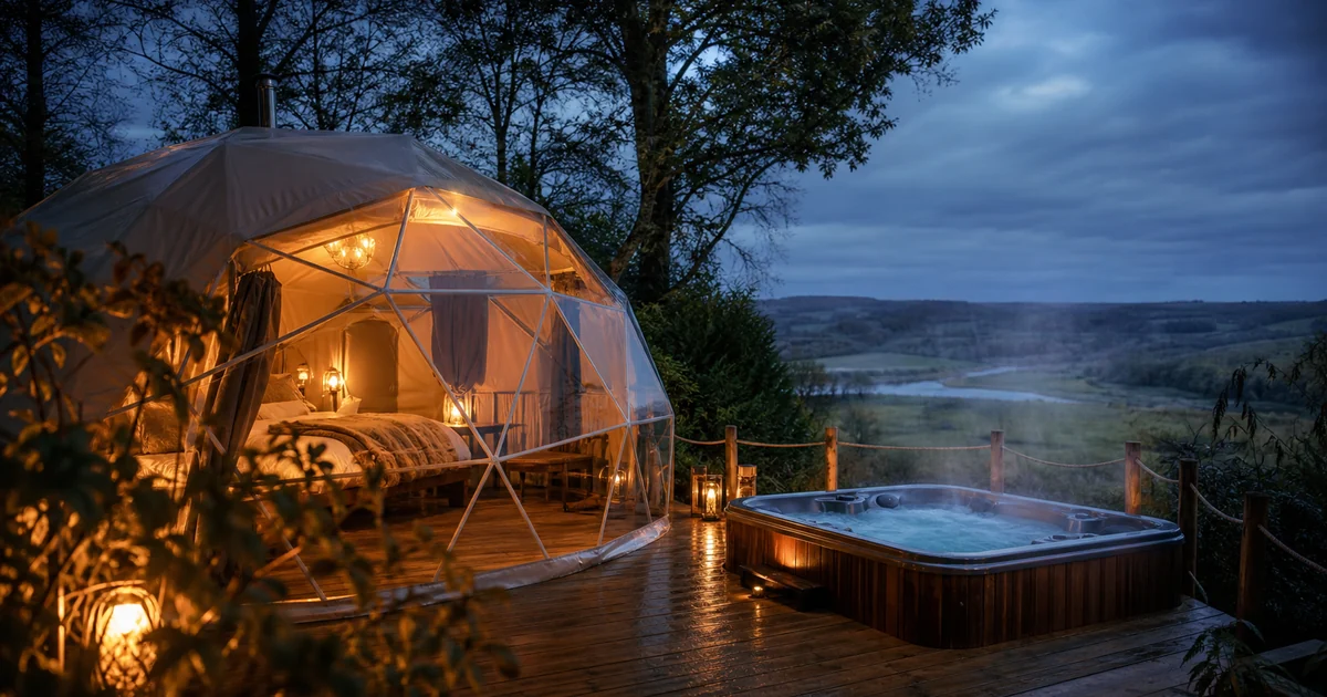 Illustration du guide Top 5 des dômes avec spa ou jacuzzi dans les Hauts-de-France