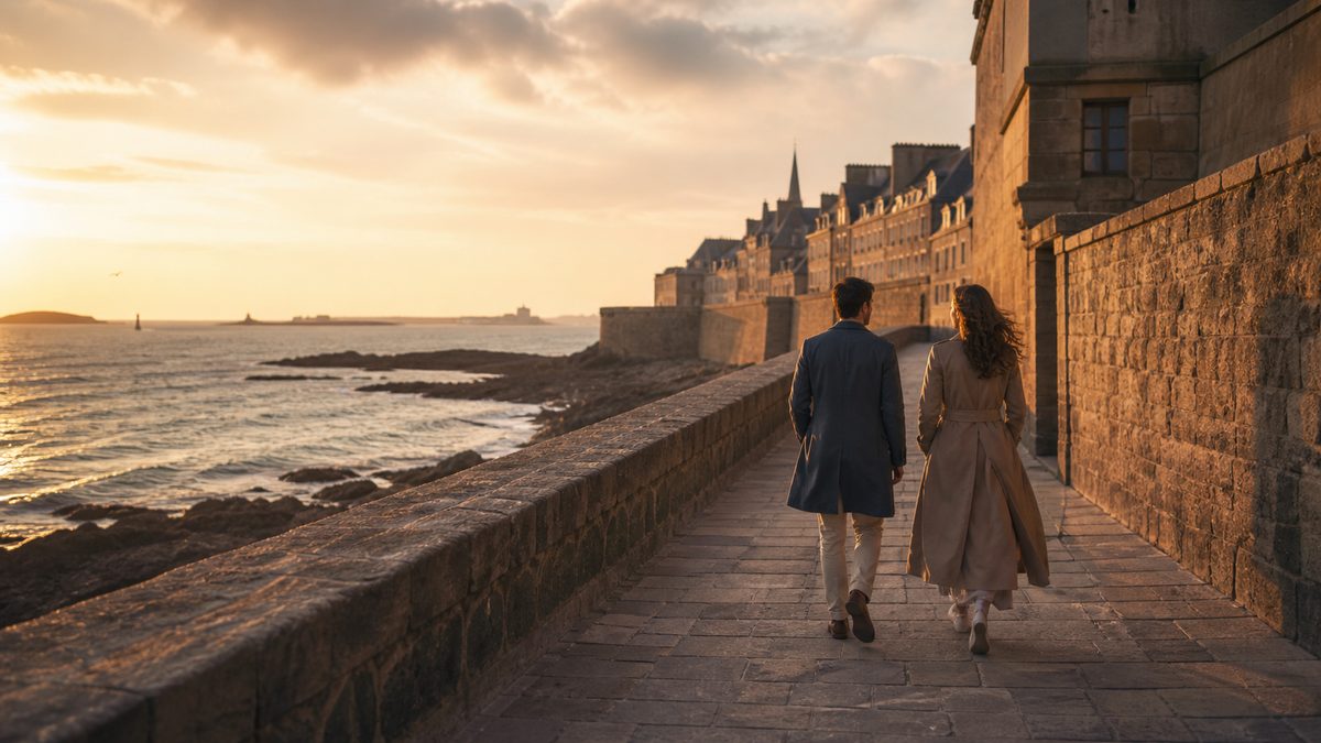 Illustration du guide Top 10 des lieux à visiter en amoureux en Bretagne