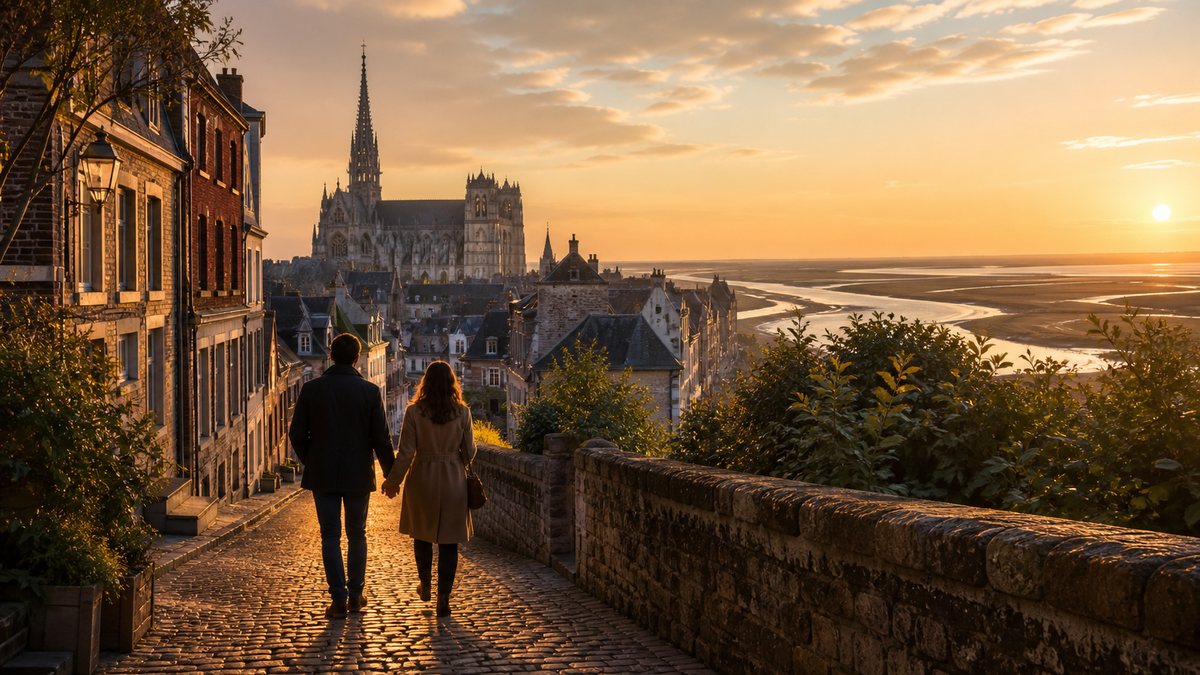 Illustration du guide Top 10 des lieux à visiter en amoureux dans les Hauts-de-France