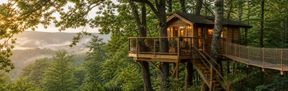 Illustration du guide Quelle région choisir pour une cabane dans les arbres ?