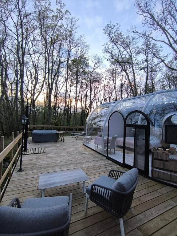 Bulle de Morphée & Spa, bulle avec espace bien-être en Occitanie