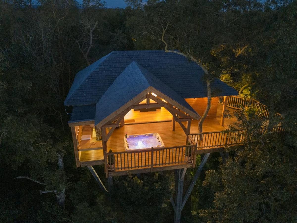 Cabane de prestige avec jacuzzi et sauna privatifs dans l Aude