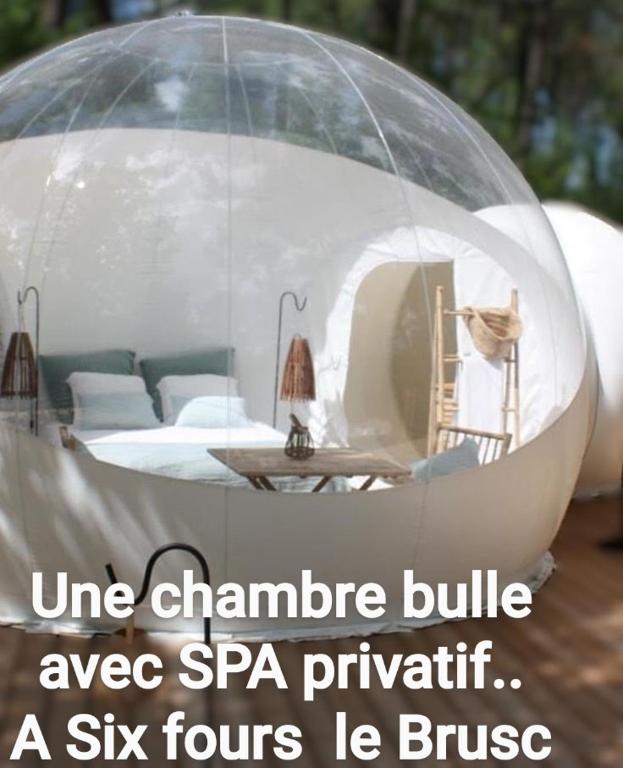 Bulle grandiose avec spa dans le Var