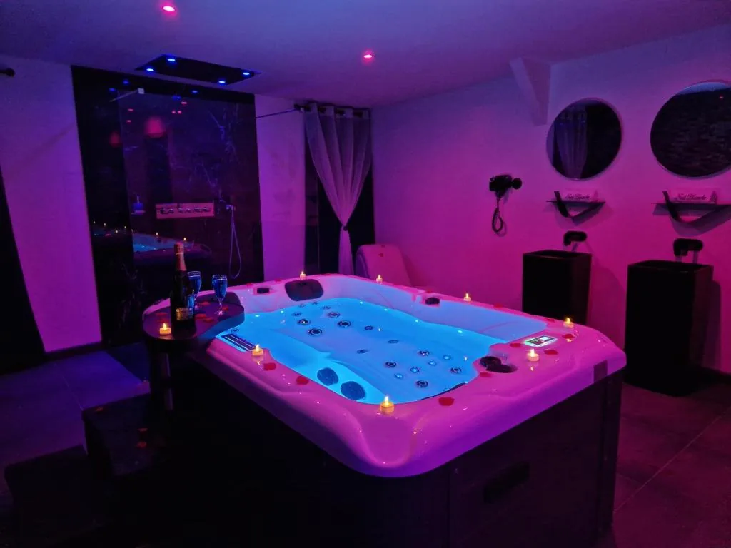 Nuit Blanche Normandie, loveroom avec espace bien-être en Normandie