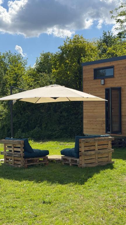 Tiny house avec jacuzzi proche de Saint-Émilion