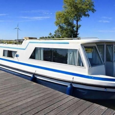 Bateau 8 pers avec terrasse tout confort en Côte-d’Or