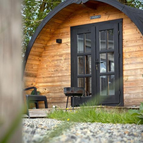 Pod Cabane Bretonne en Ille-et-Vilaine avec terrasse