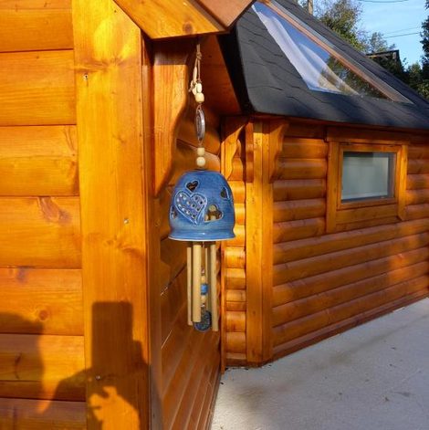 Tiny house Lodge Mon Petit Lapin dans les Ardennes avec spa privatif