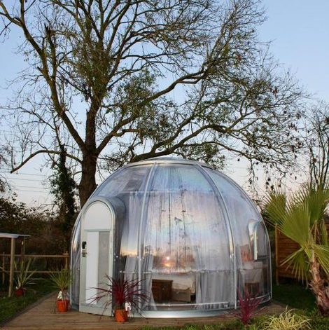 Bulle Maison Thalène - La Bulle dans le Calvados avec spa privatif