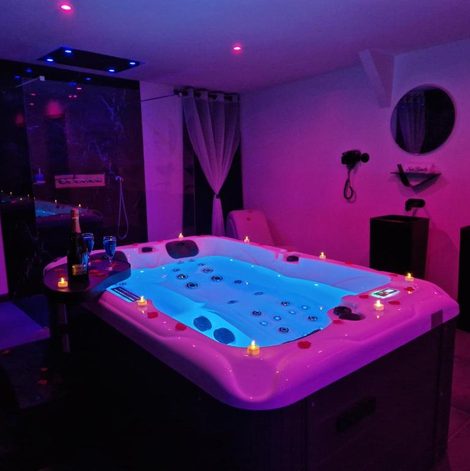 Loveroom Nuit Blanche Normandie en Seine-Maritime avec sauna