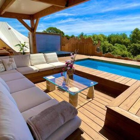 Loveroom Nuit De Rêve à La Ciotat dans les Bouches-du-Rhône avec piscine
