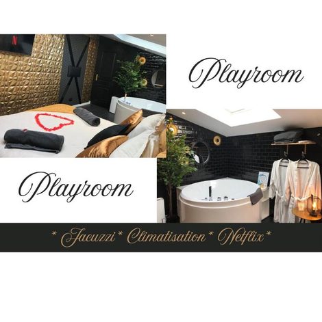 Loveroom Playroom et Nuit Insolite en Gironde avec terrasse