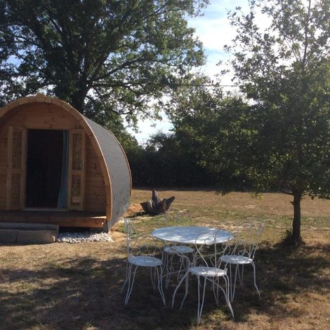 Pod des deux chênes dans l’Allier avec spa privatif