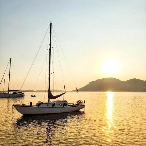 Bateau stlocavoile 2, Seuls à bord d'un voilier en Corse-du-Sud avec vue mer