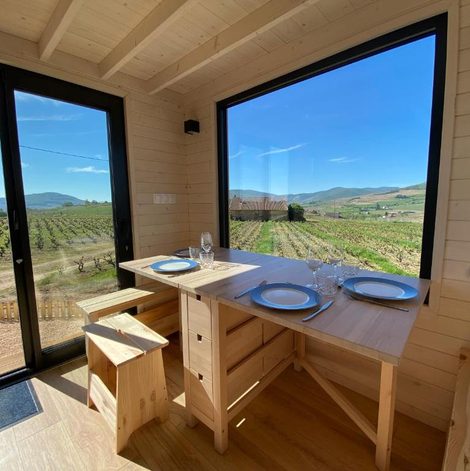 Tiny house Tiny du domaine dans le Rhône avec terrasse