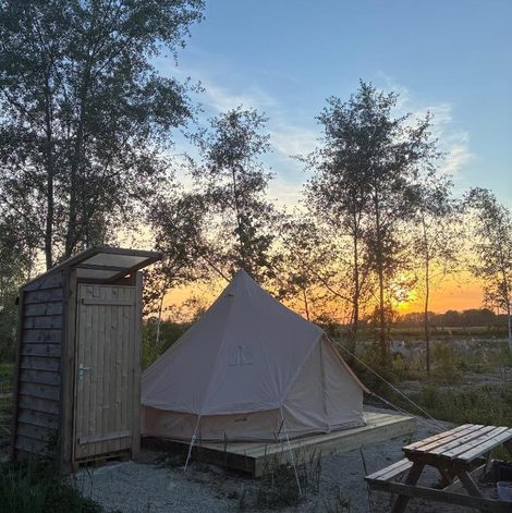 Tipi du lac dans l’Aube