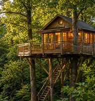 Cabane dans les arbres